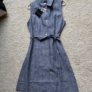 Spiegel,  size 8, denim lined, dress.